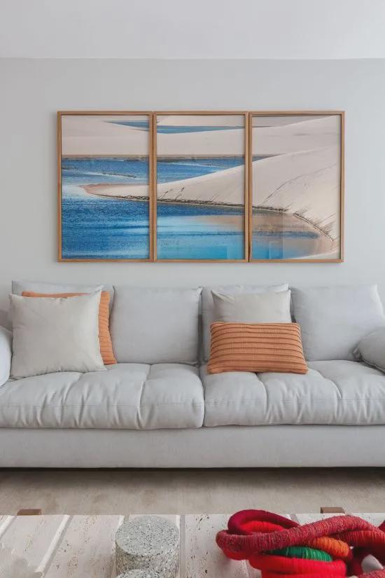 |90㎡养老房,背靠背沙发,容纳十几人不拥挤,最爱卧室设计,清爽