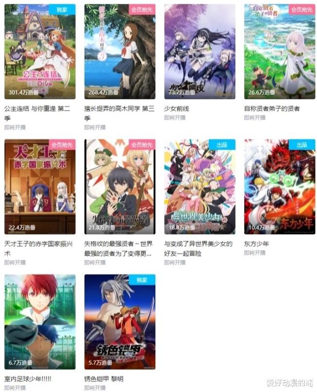 bilibili|2022年1月新番观看指南:B站11部,腾讯5部,优酷和爱奇艺各2部