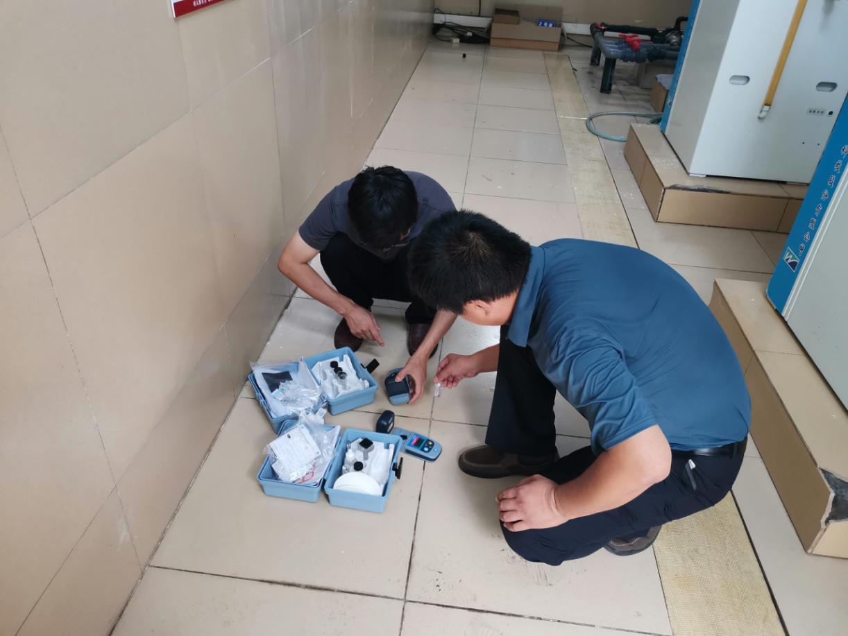 桓小卫|淄博市疾控中心来桓台开展城乡生活饮用水和医院污水卫生监测工作现场督导