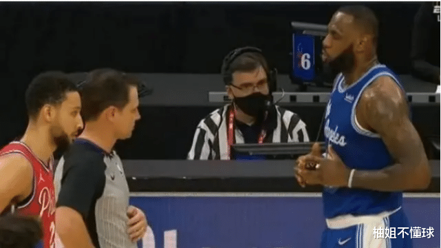 勒布朗·詹姆斯|抡翻恩比德！7年了，又一次新的一级恶意犯规，恩比德坦言只因为他是詹姆斯