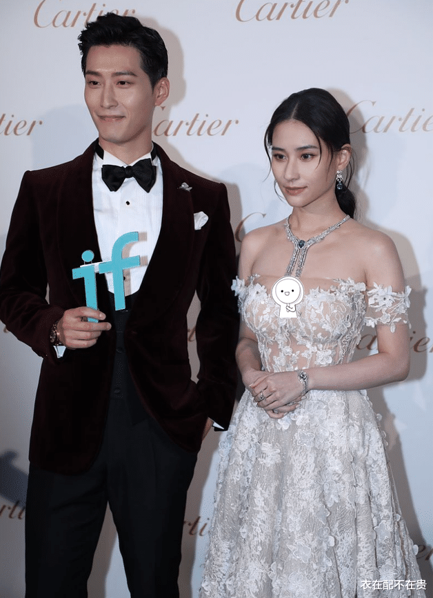 礼服|何超莲“无精修”也很美,穿高定礼服配奢华珠宝,和窦骁郎才女貌