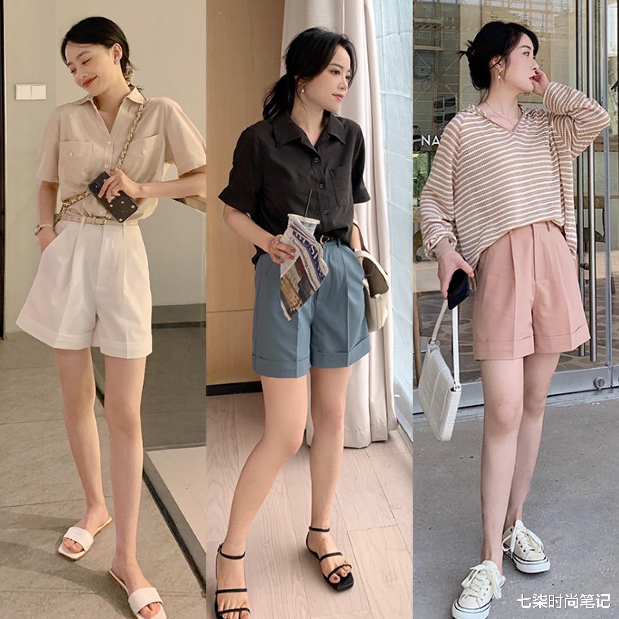 七柒时尚笔记|小个子夏日穿搭模板，简约大方还气质