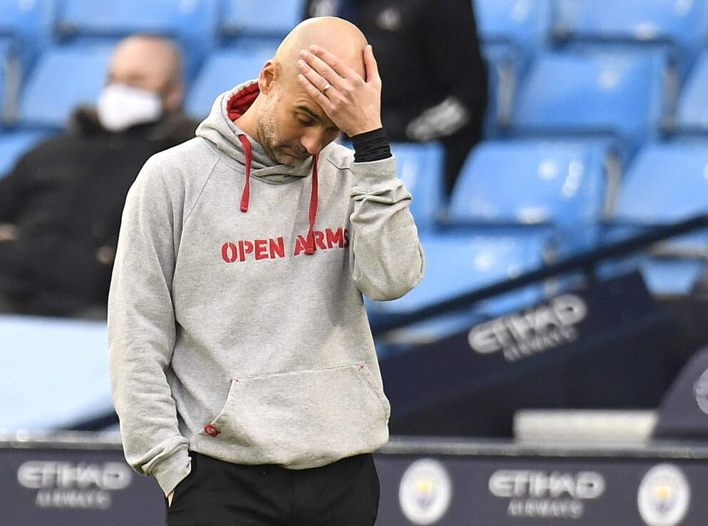 曼城|瘋狂射門23次0進(jìn)球！一場(chǎng)0-2讓瓜帥再負(fù)克星，索帥締造21年神跡