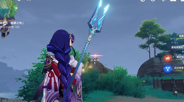 |原神万端珊瑚事件簿,3分钟速通拿原石,别再追着忍者犬打了!