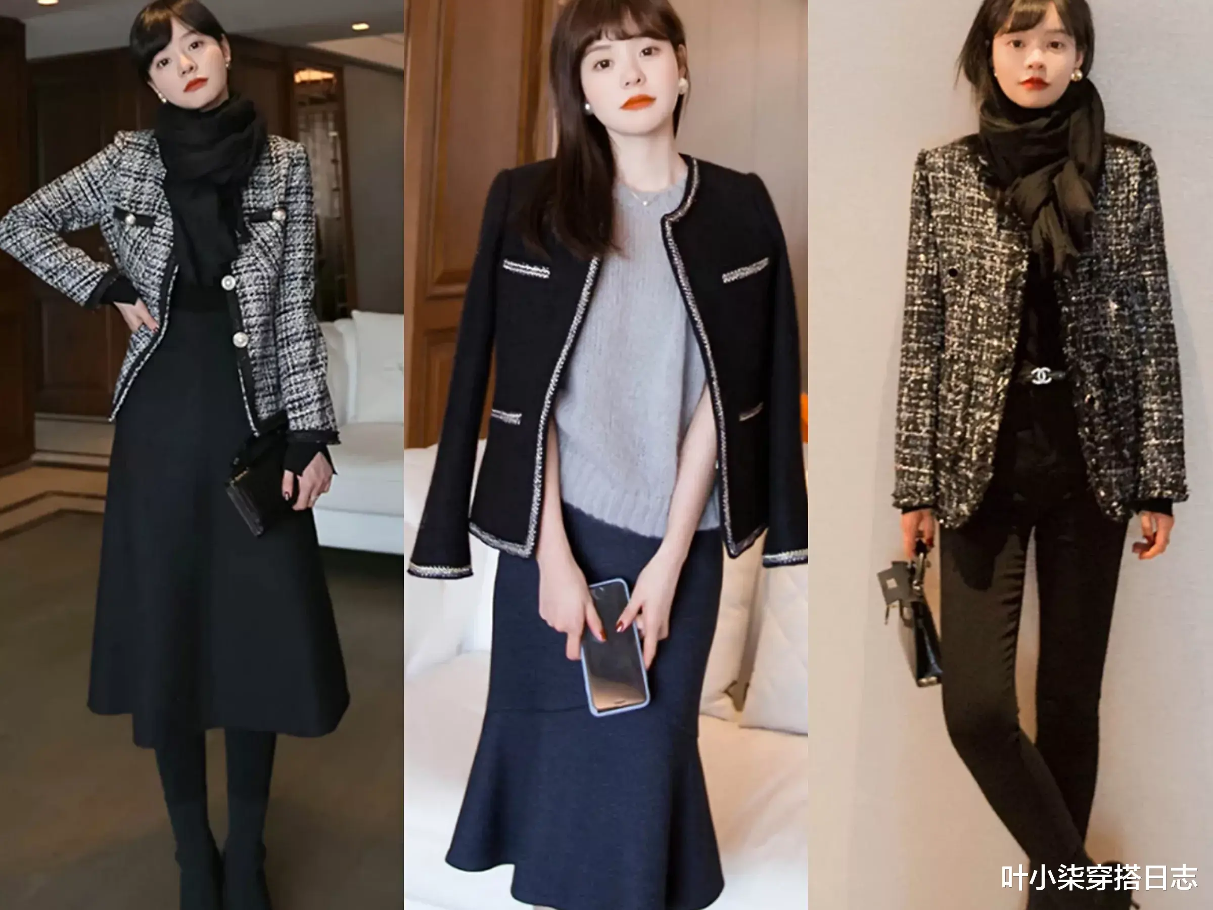 叶小柒穿搭日志 这才是40岁女人该有的穿搭，慵懒又不失高级感，时髦与温暖兼顾
