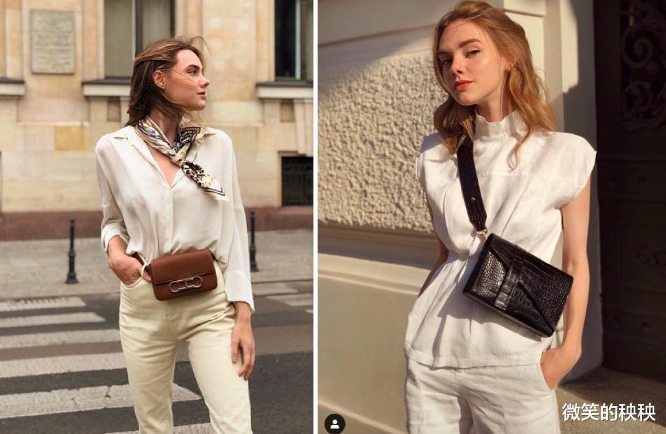 微笑的秧秧|夏天会穿白色才优雅，看时尚博主的高分示范，每一套都是气质模板