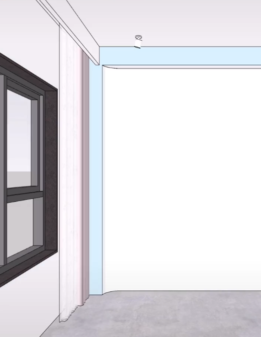 墙角柱子弱化手法，如果你也遇到可以参考一下！