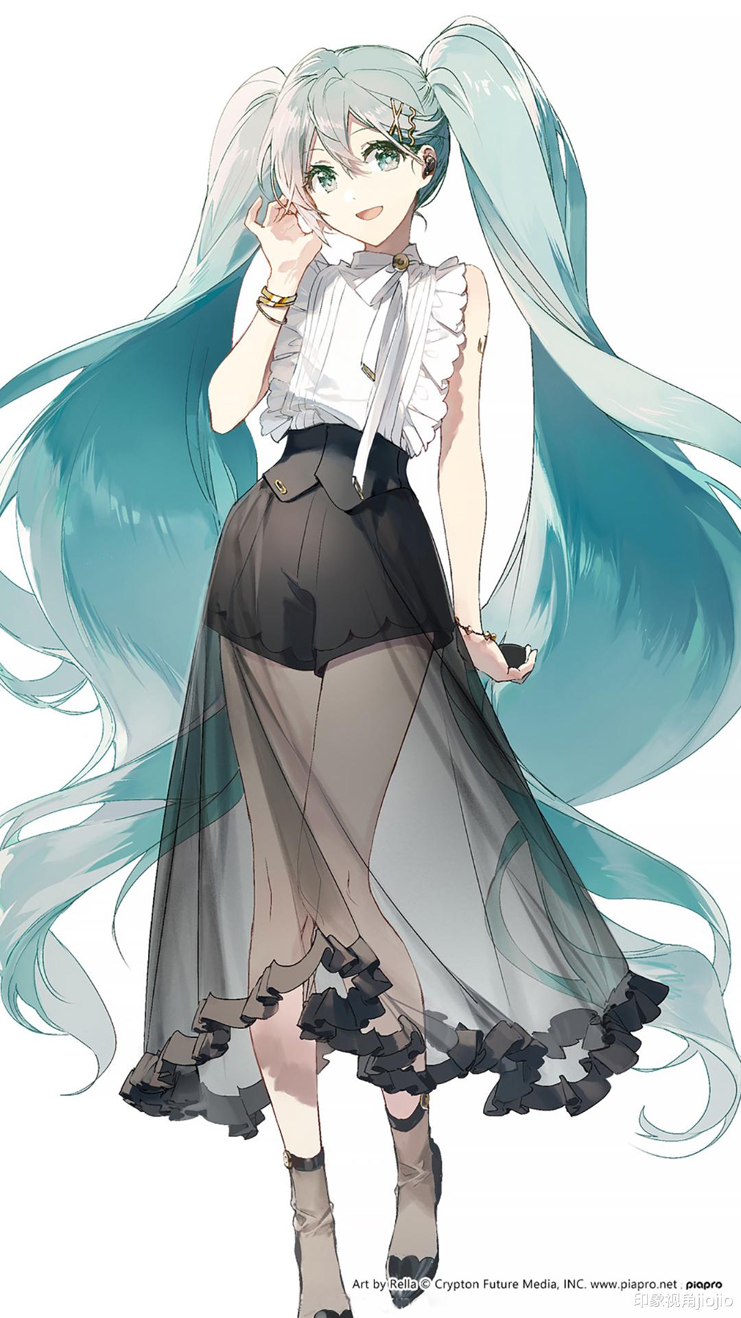 同人|二次元日系风格的同人少女插画，给人一种清澈华丽的透明感