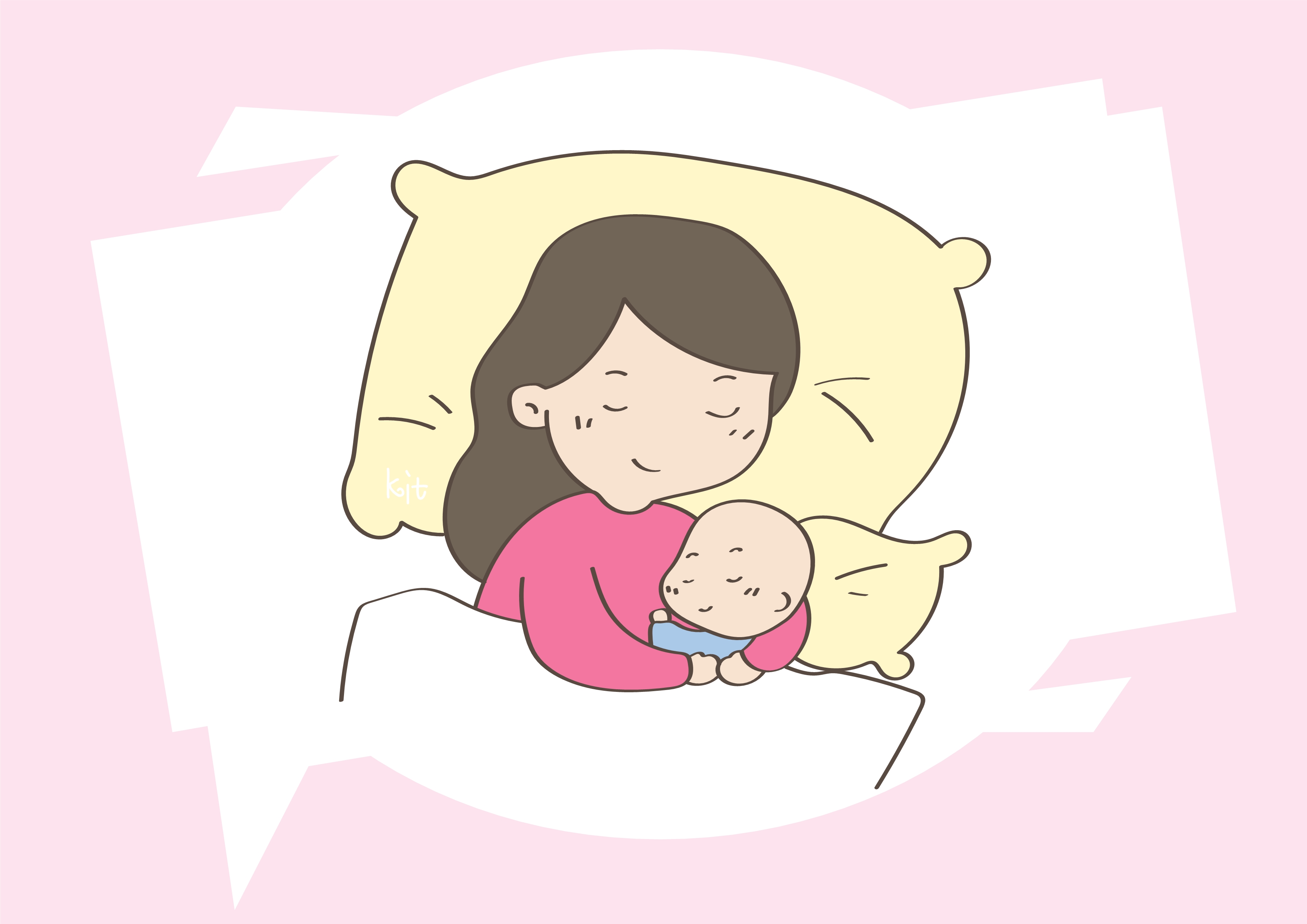 月叔育儿说|宝宝性格如何了解?父母们不用着急,观察他的睡姿就可以