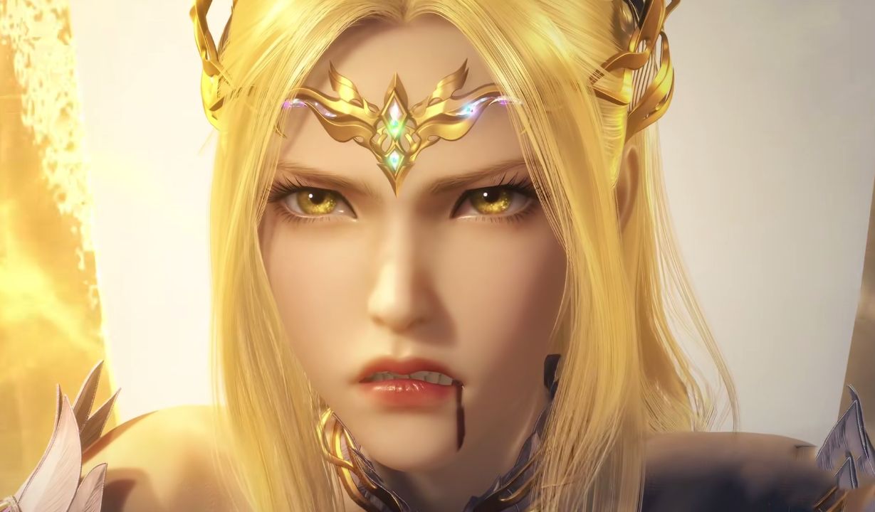 acgn漫评|斗罗：千仞雪现身车展模特很养眼，但她为了成神却被千道流打吐血