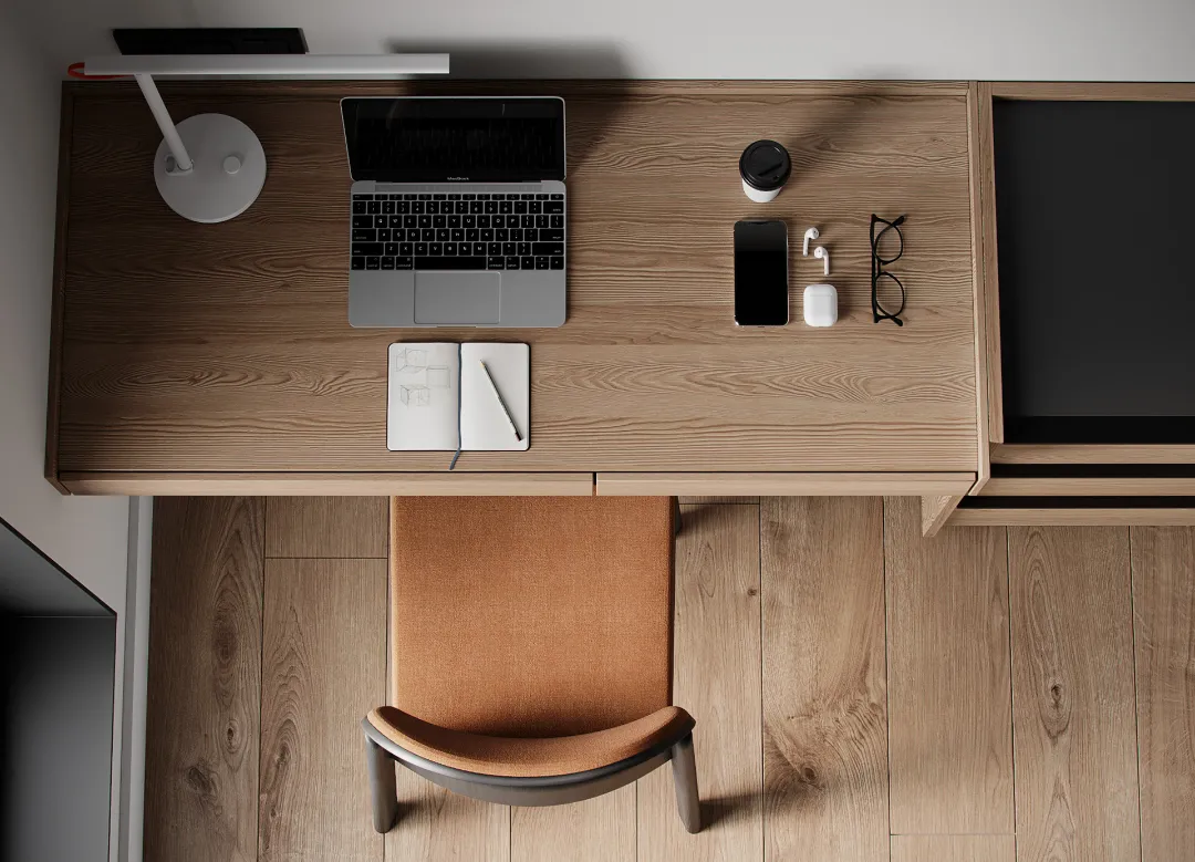 他把原木与艺术代入空间,打造干净又不失温度的家!