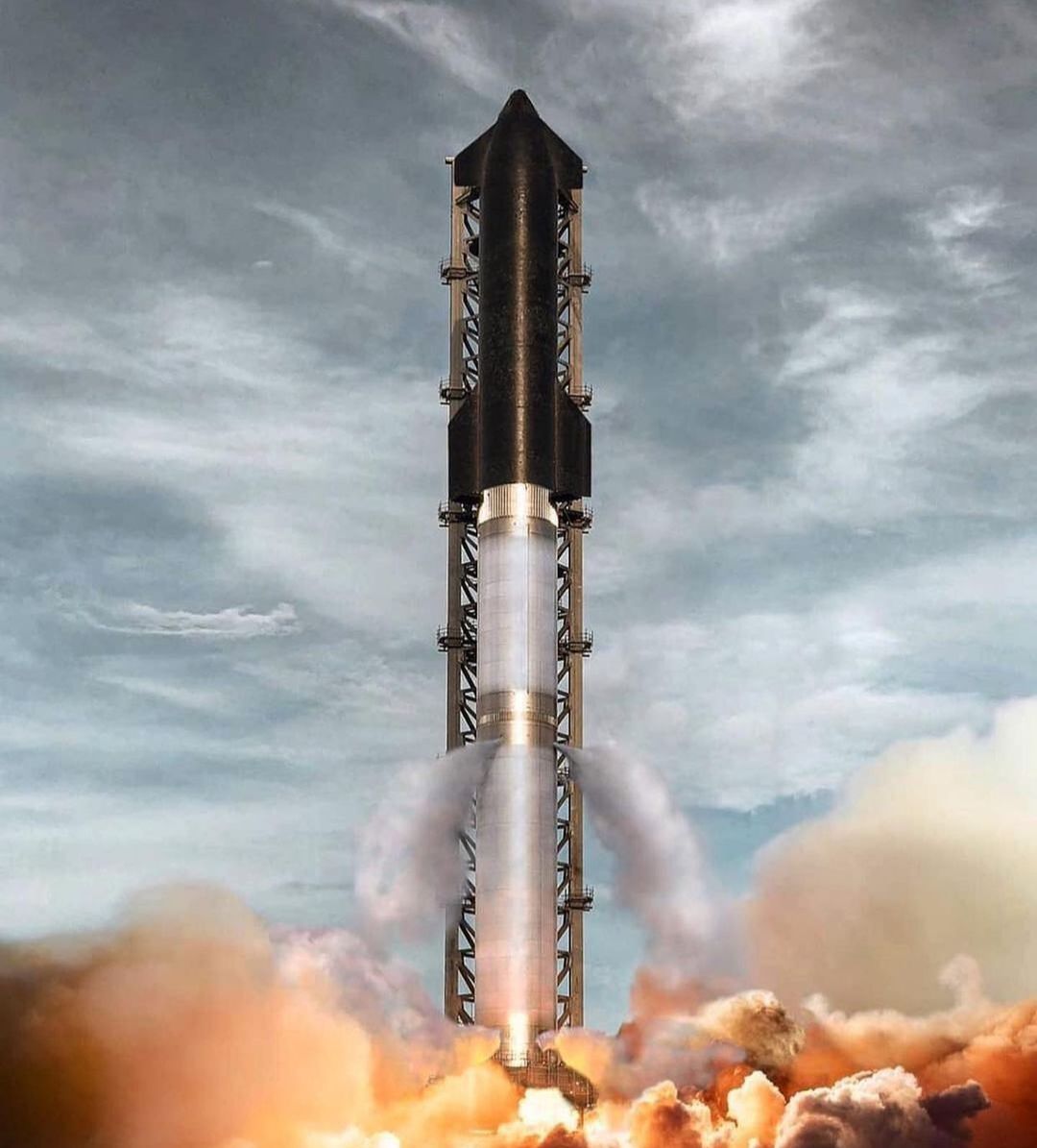 流星雨 SpaceX计划如何用发射塔机械臂来“捕获”星际飞船？渲染视频来了