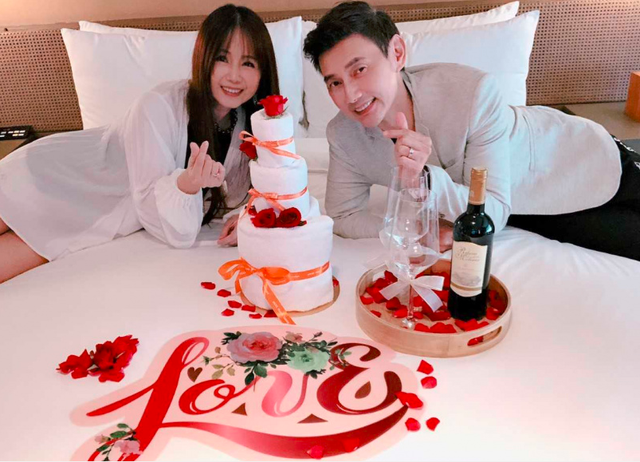 郭富城|57岁男星壕庆结婚6周年，提前半年开始准备，送爱妻6位数奢华钻戒