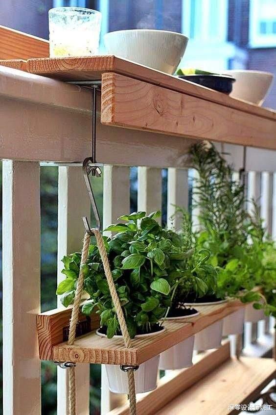 深零设计师姚工|阳台再小,靠这一块板也不会耽误你做休闲,平时喝茶办公十足惬意