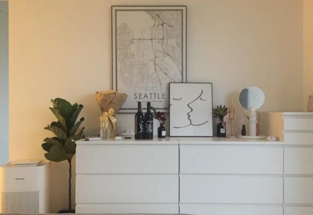 装修时坚持不封主阳台!过道设隐形衣柜,完工后实用极了!超棒!