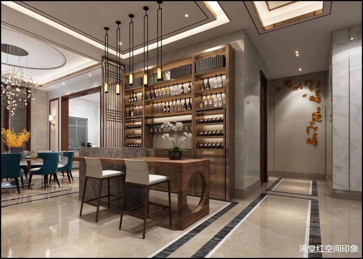 |现代中式豪宅装修，品味东方典雅，传达中式韵味意境之美