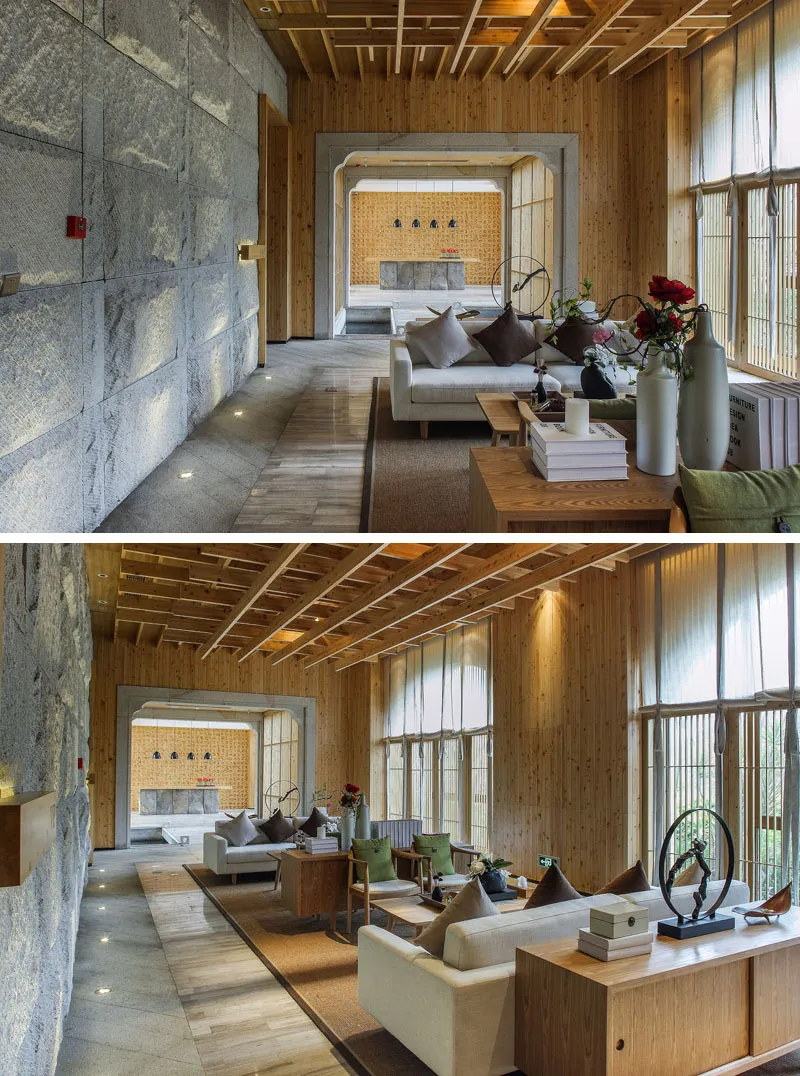 亿伽设计│温泉设计│洗浴设计│酒店设计│桂谷温泉馆:融合传统和现代元素的中式水疗中心