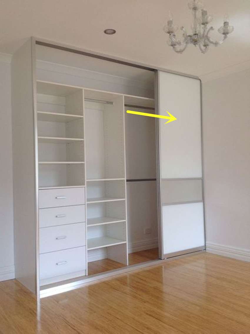 装修设计时尚圈儿|打衣柜还是我有经验,顶部留空一排做收纳,邻居见了回家偷学!