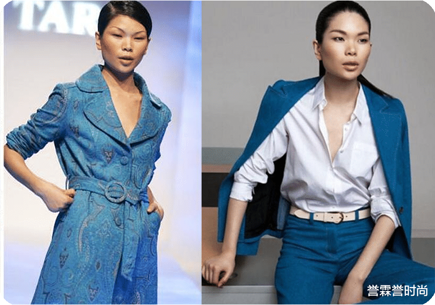 誉霖誉时尚 吕燕为时尚而“升”也为时尚而“起”,穿西装如此佳丽,脱俗清雅
