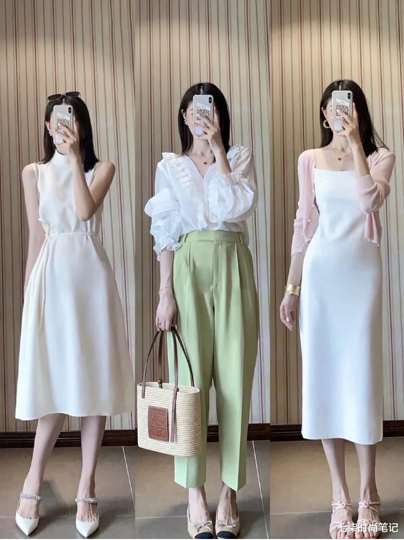 七柒时尚笔记|炎炎夏日怎么穿？这些搭配示范，清凉舒适又显气质
