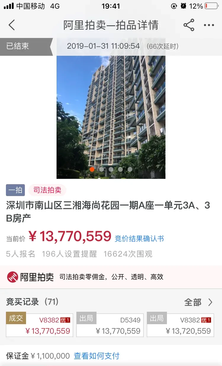 购房置业|三连悔拍，房子没拍出去，债务还清了，这套法拍房的原业主倍儿爽！