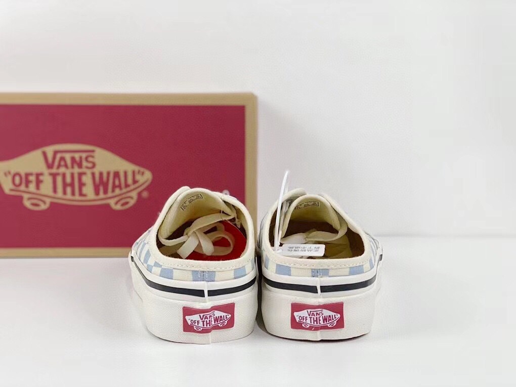 莆田鞋匠|Vans Authentic 万斯 安纳海姆 半拖懒人一脚蹬 经典aut