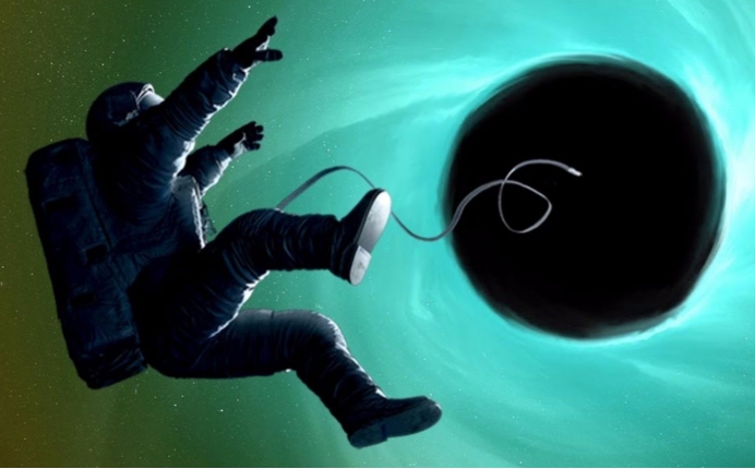 黑洞 黑洞背面存在另一个世界？研究者首次窥探到黑洞背面，它正在发光