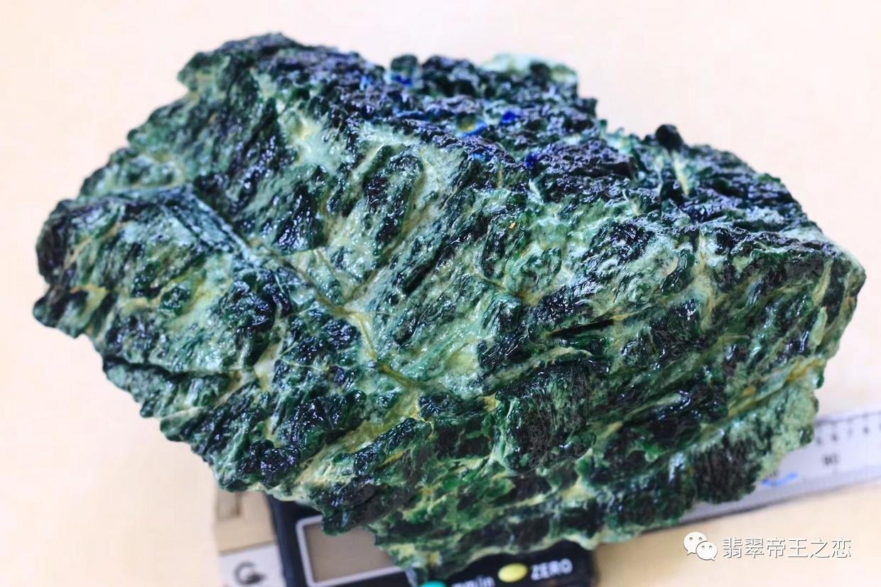 翡翠|润祥翡翠经验，教大家鉴定墨翠真假。