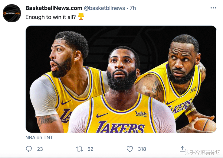 安德烈·德拉蒙德|7投5铁2板！庄神加盟夺走谁的时间？湖人悍将注定让位 给你机会不中用啊