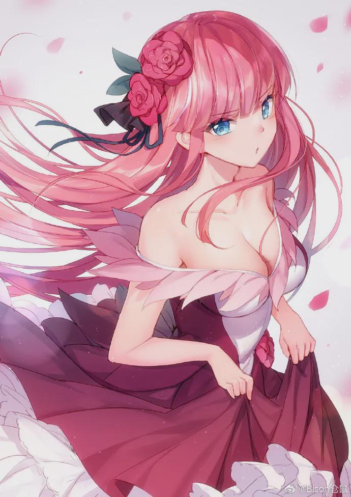 画师|动漫美图：萌妹画师Bison倉鼠太太