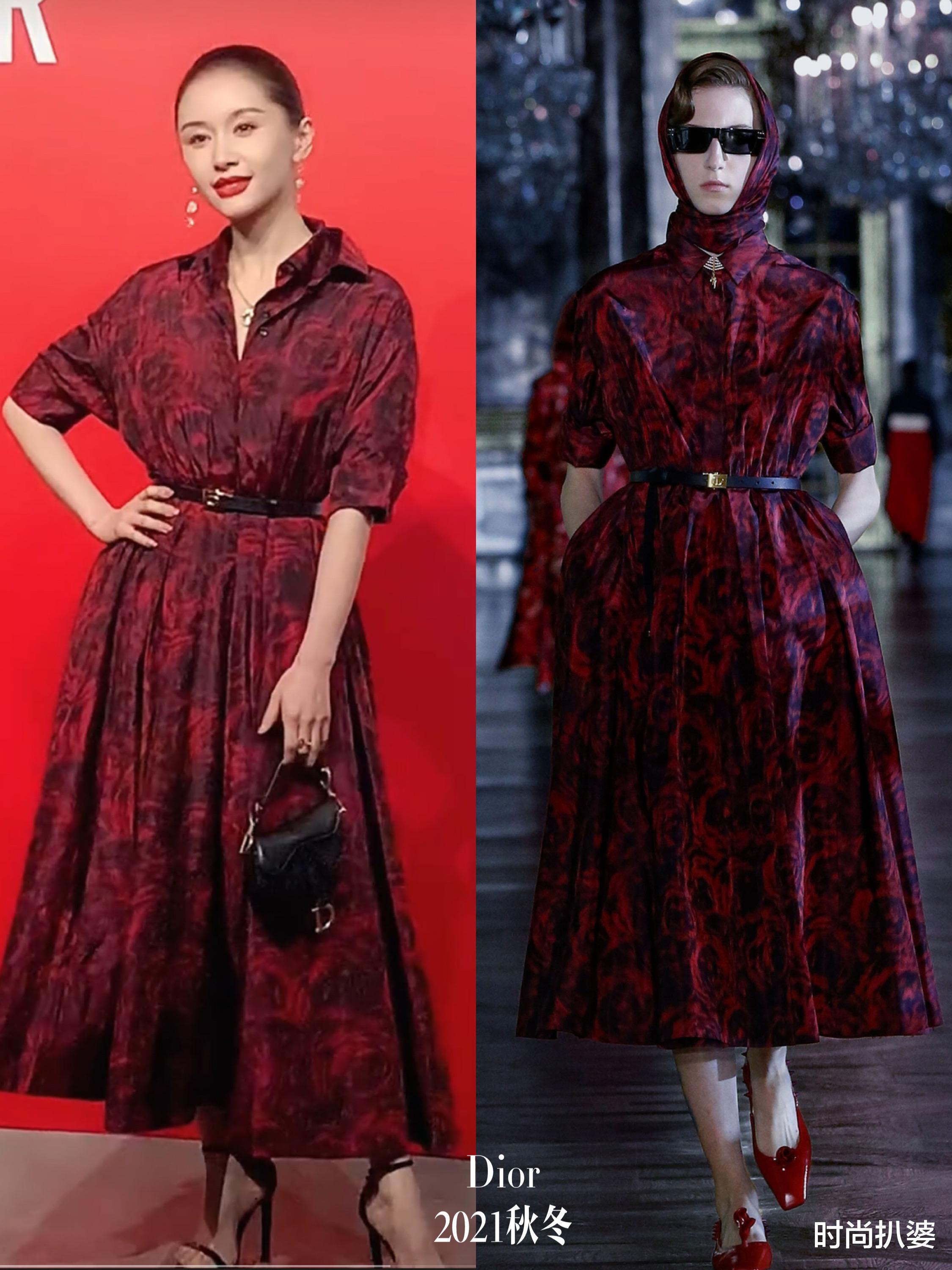 时尚扒婆|盛装出席看展览,冯德伦显老状态不如舒淇,赵丽颖转型做风情御姐