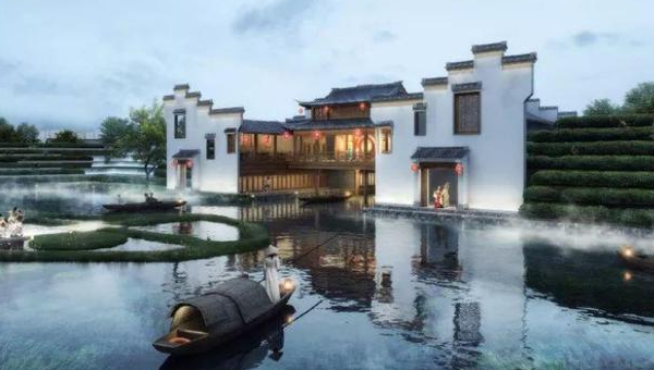 江西 江西花25亿造“假”古镇，景色堪比苏州或成新地标，于2023年开业