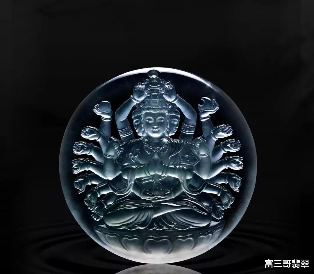 翡翠|玉赏 | 方寸翡翠见禅意，满天神佛求心安