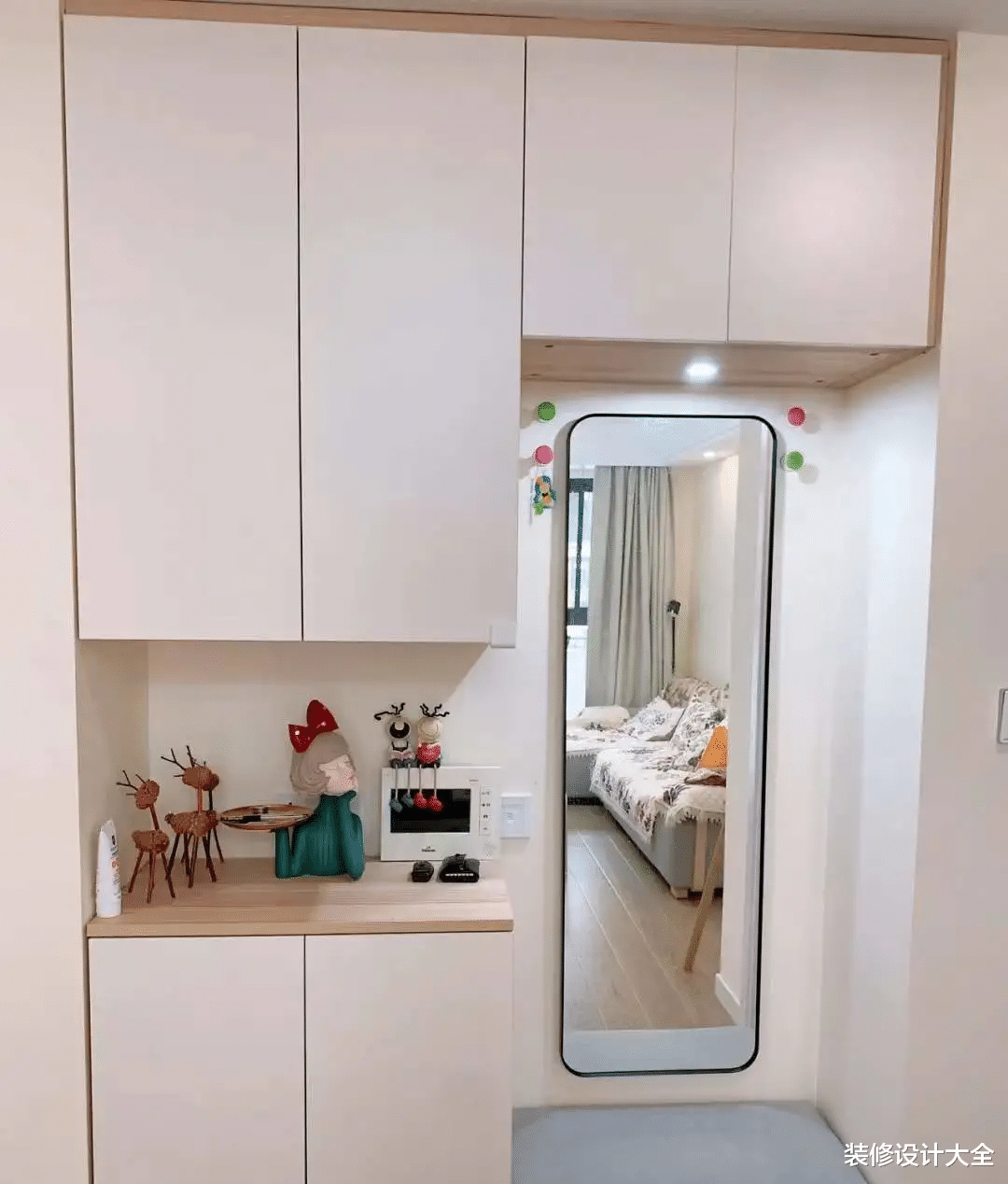 入户就是厨房怎么办?看看人家怎么做的!