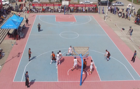 沁阳快报 西紫陵村：第九届庆“五一”篮球邀请赛火热开赛