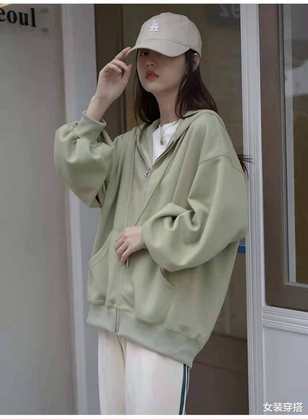 女装穿搭|卫衣外套怎么搭配裤子好看