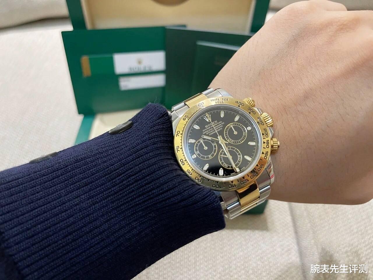 腕表先生评测|全新劳力士迪通拿116503正品套件,既保值又省钱的改装表方案