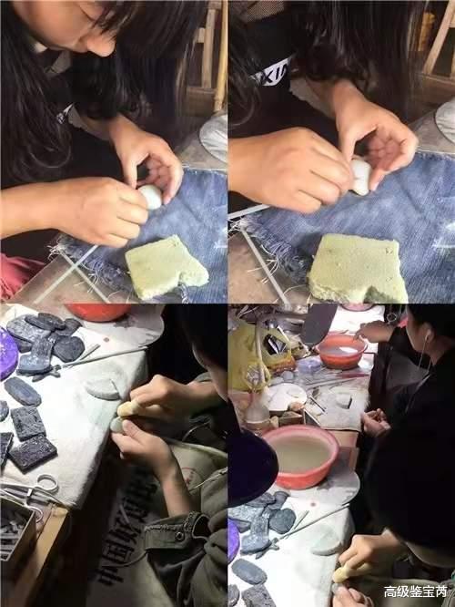玉雕|和田玉幕后的抛光师傅，为每一件精品默默奉献着
