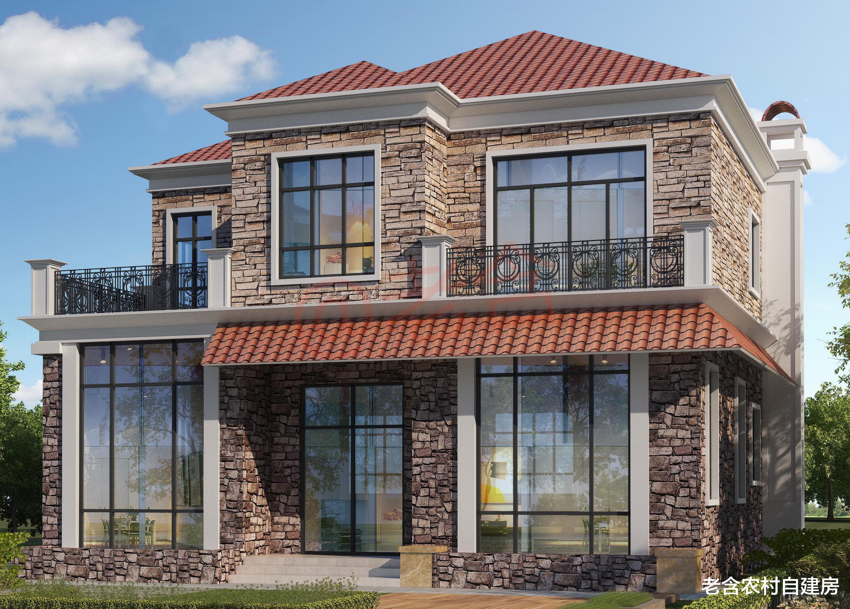 找了5款农村自建房效果图，外观布局各有不同，我该怎么选择？