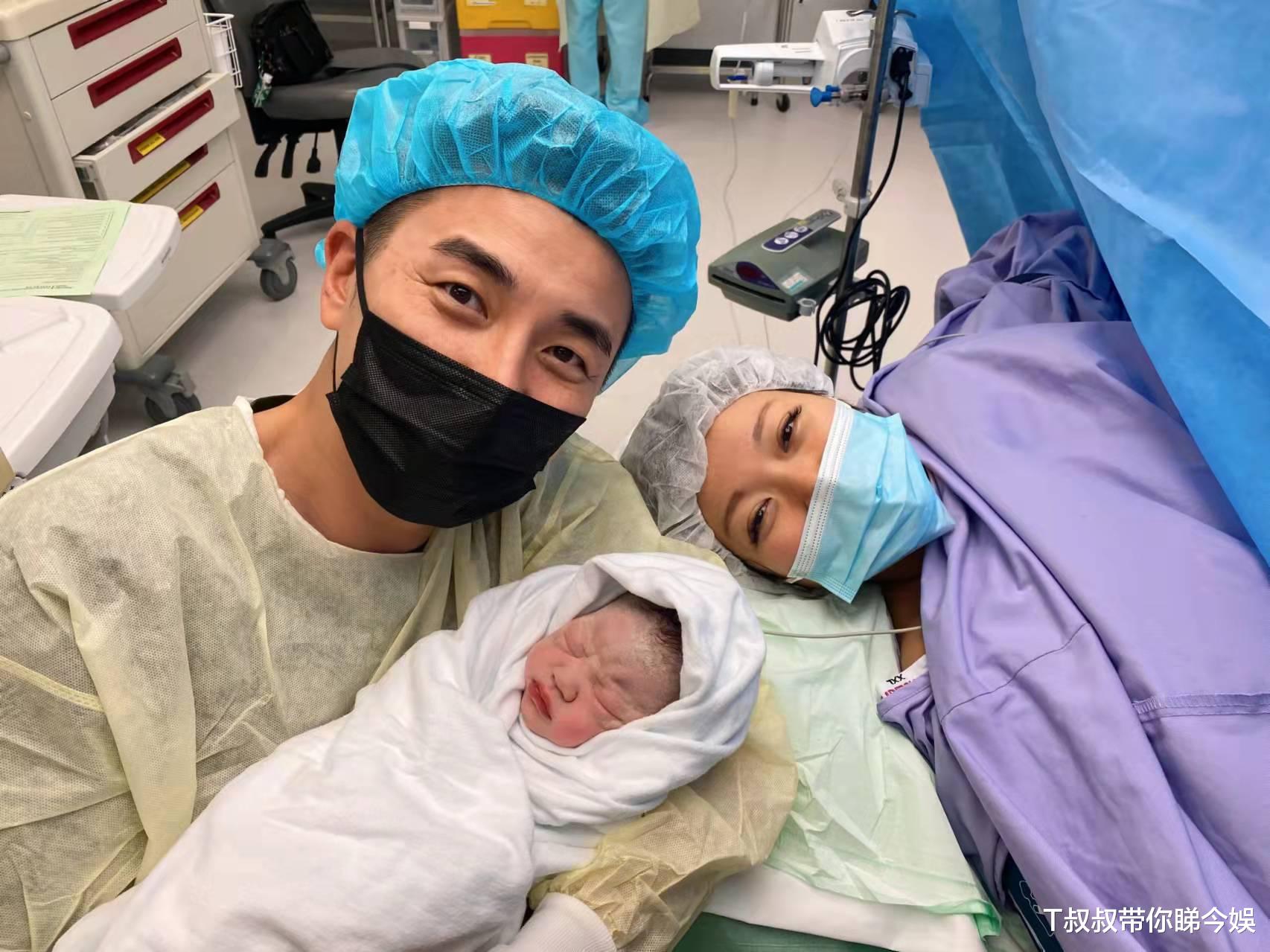 洪永城|梁诺妍诞5.6斤女儿　洪永城差点被拧断手臂