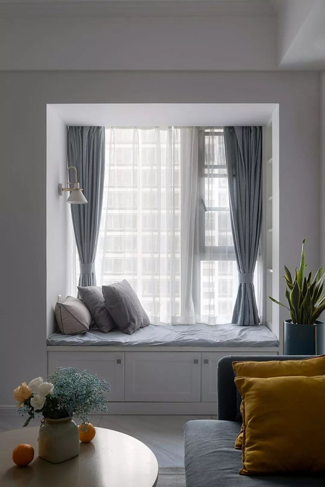 等我有个飘窗,一定要学着这样装!除了漂亮能收纳,好处太多了