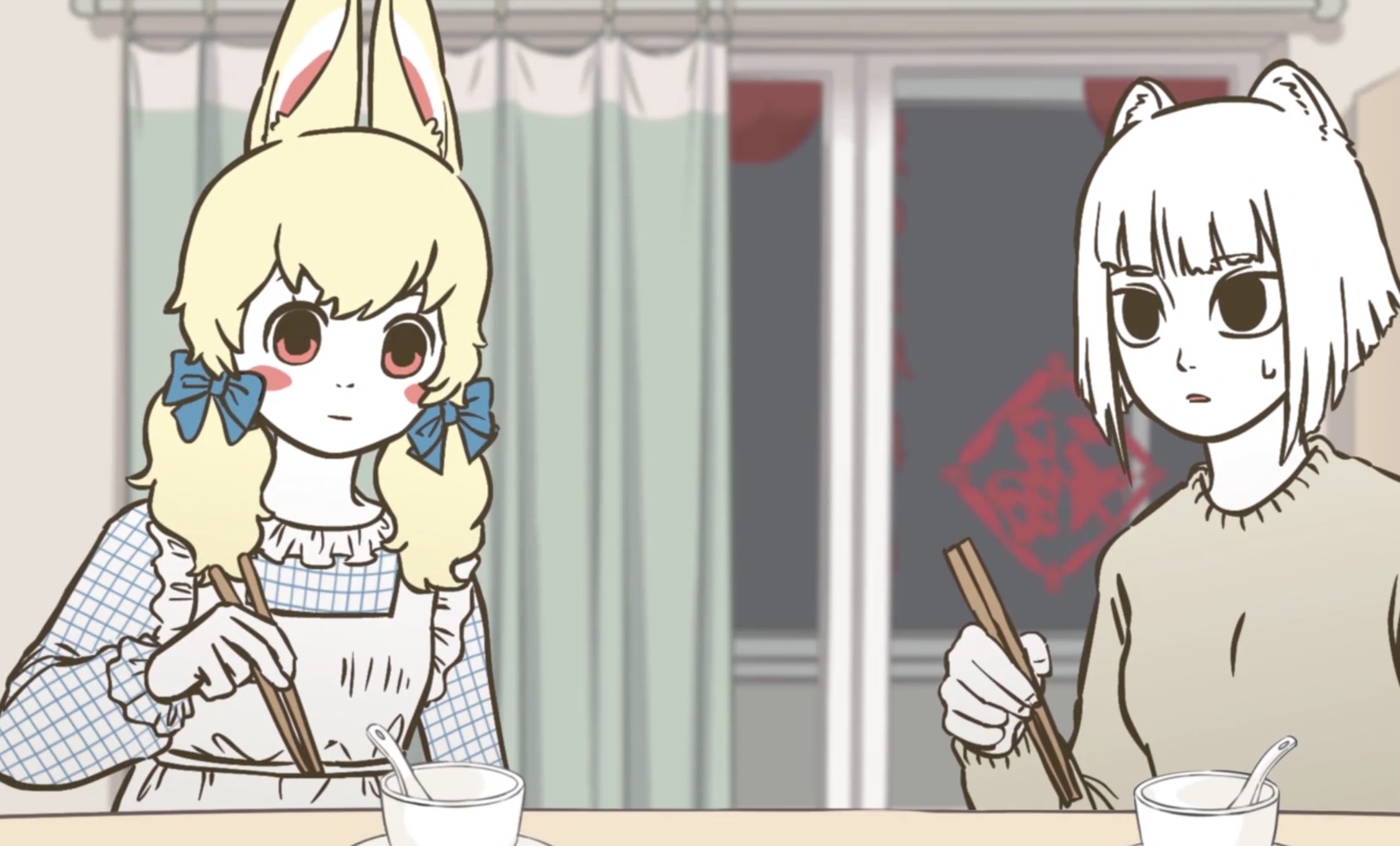 非人哉|非人哉：小玉原型是兔子，居然爱吃肉？关于小玉饮食的那些事！