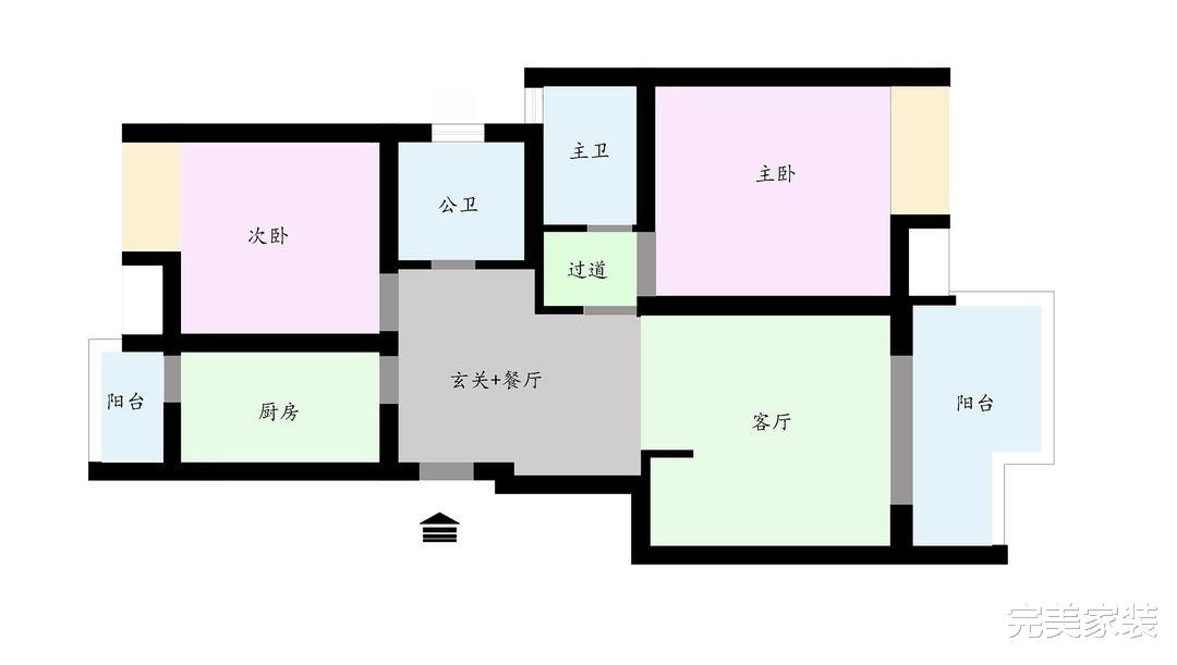 90平方米这样设计,空间简约线条流畅,享受舒适的家居生活
