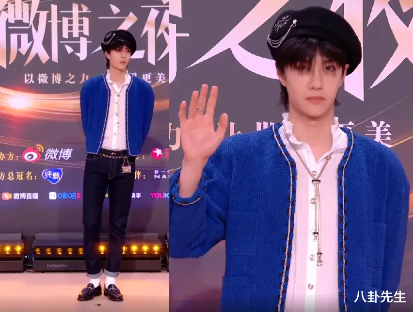 黄晓明|微博之夜女星斗艳：热巴精致如洋娃娃，江疏影穿着最大胆