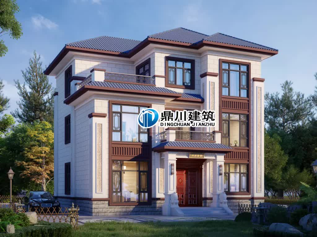 |4款三层农村别墅，从多套图纸精心挑选，每栋都是精品