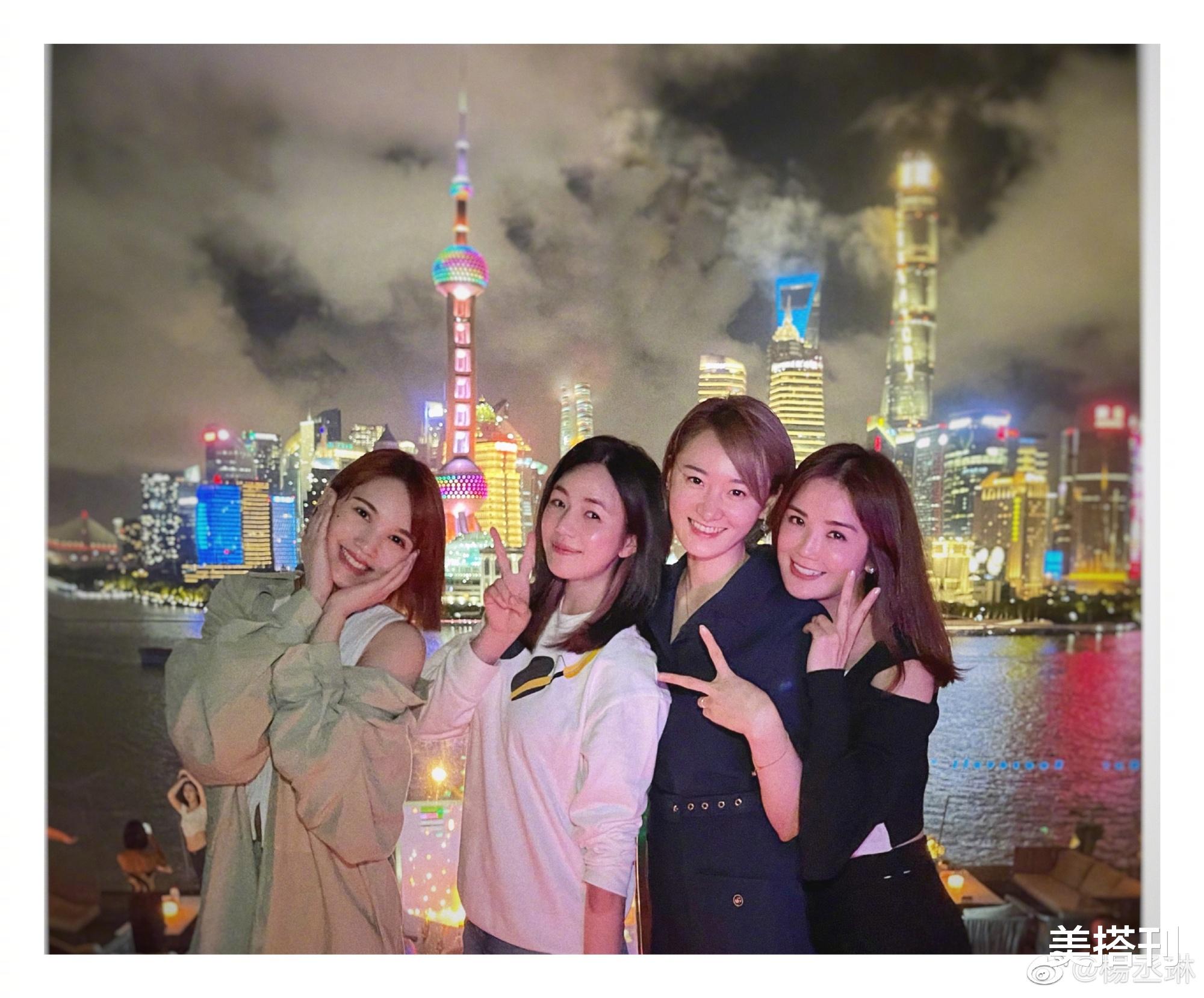 美搭刊|杨丞琳陈妍希蔡卓妍美女同框，比状态三人不相上下，少女感真好呀