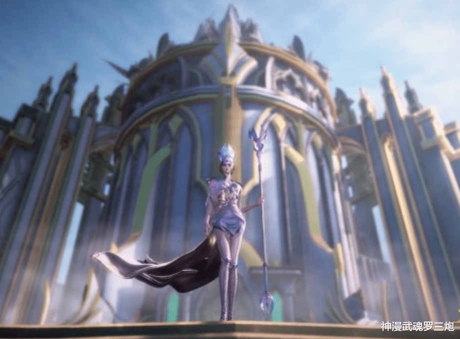 高圆圆|甜美、女王、瘆人风三个阶段的比比东，头饰和服饰变化明显