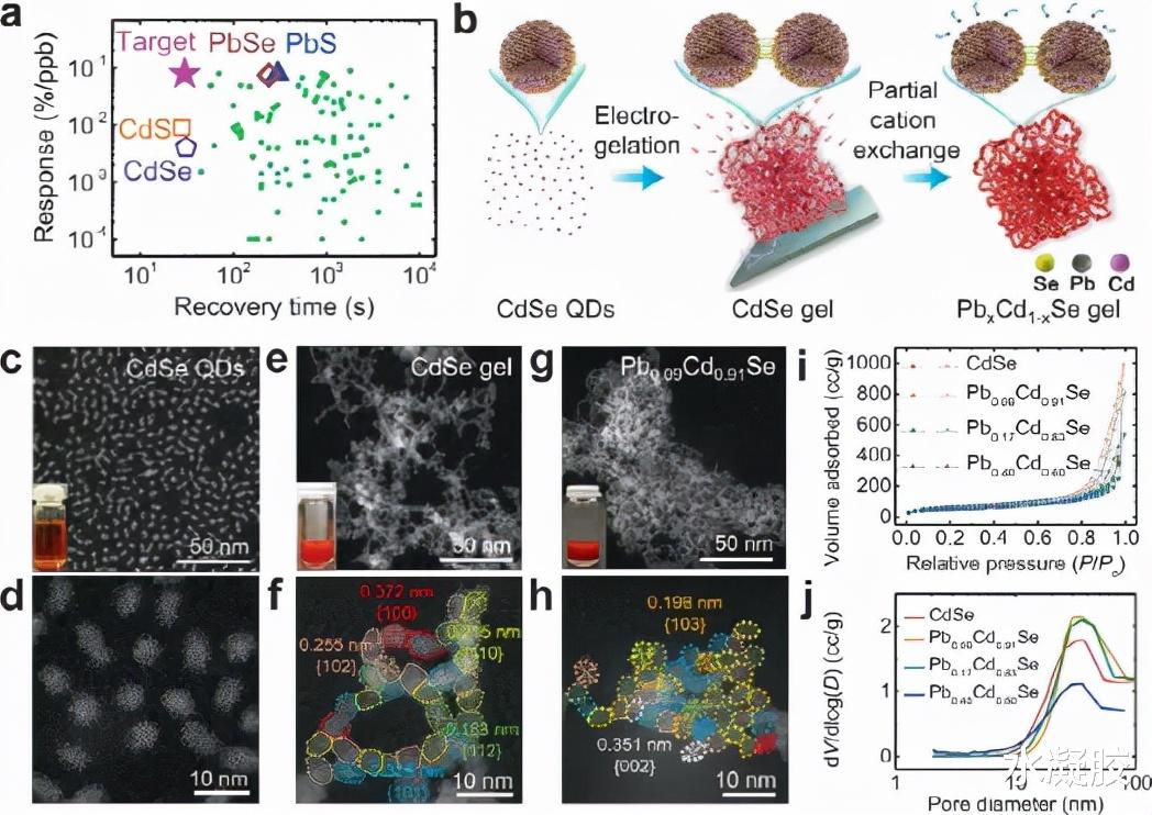 冠状病毒 量子点凝胶中原子分散的 Pb 离子位点增强了室温二氧化碳传感