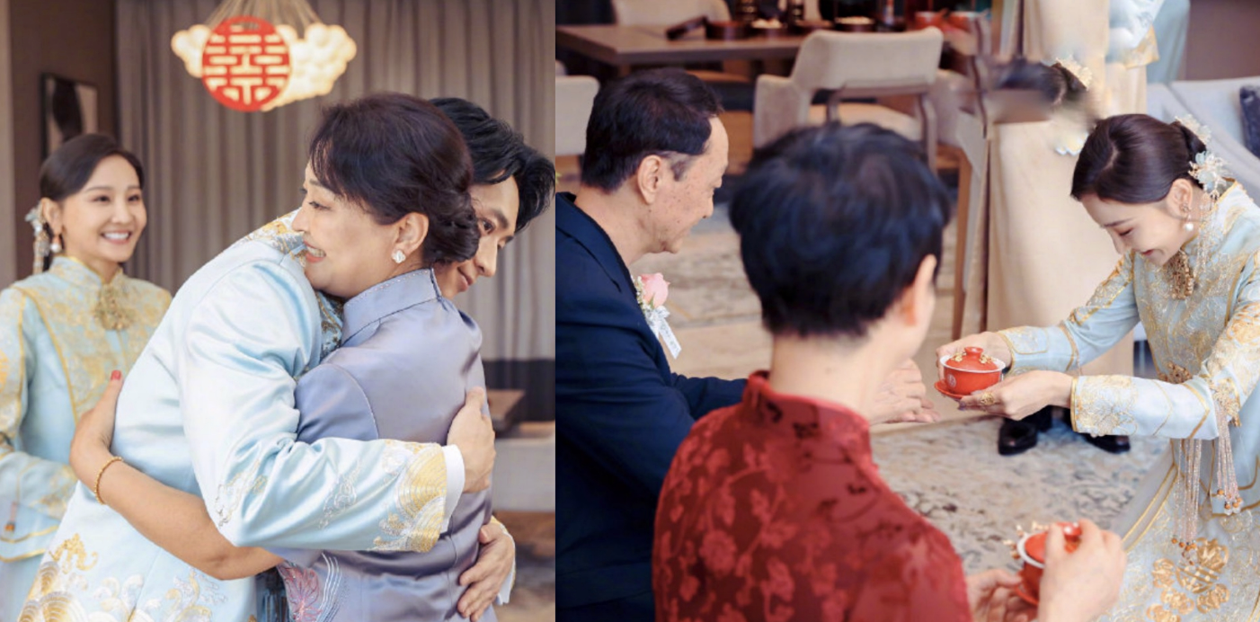 魏晨|魏晨婚礼现场高清照曝光，和于玮忘情接吻幸福相拥，画面浪漫唯美