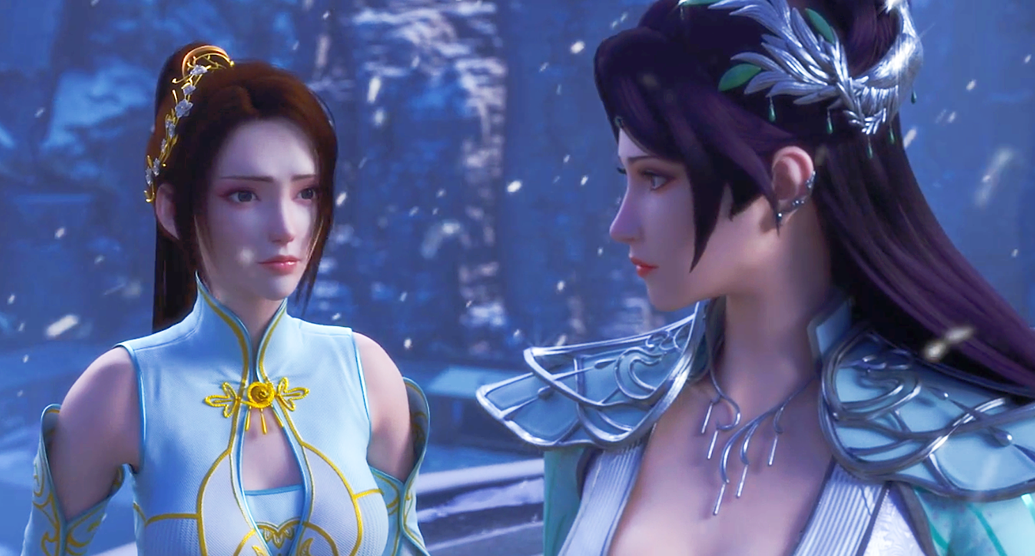 萧炎|斗破苍穹：云韵问话的场面太有意思了，纳兰嫣然秒变后悔机器